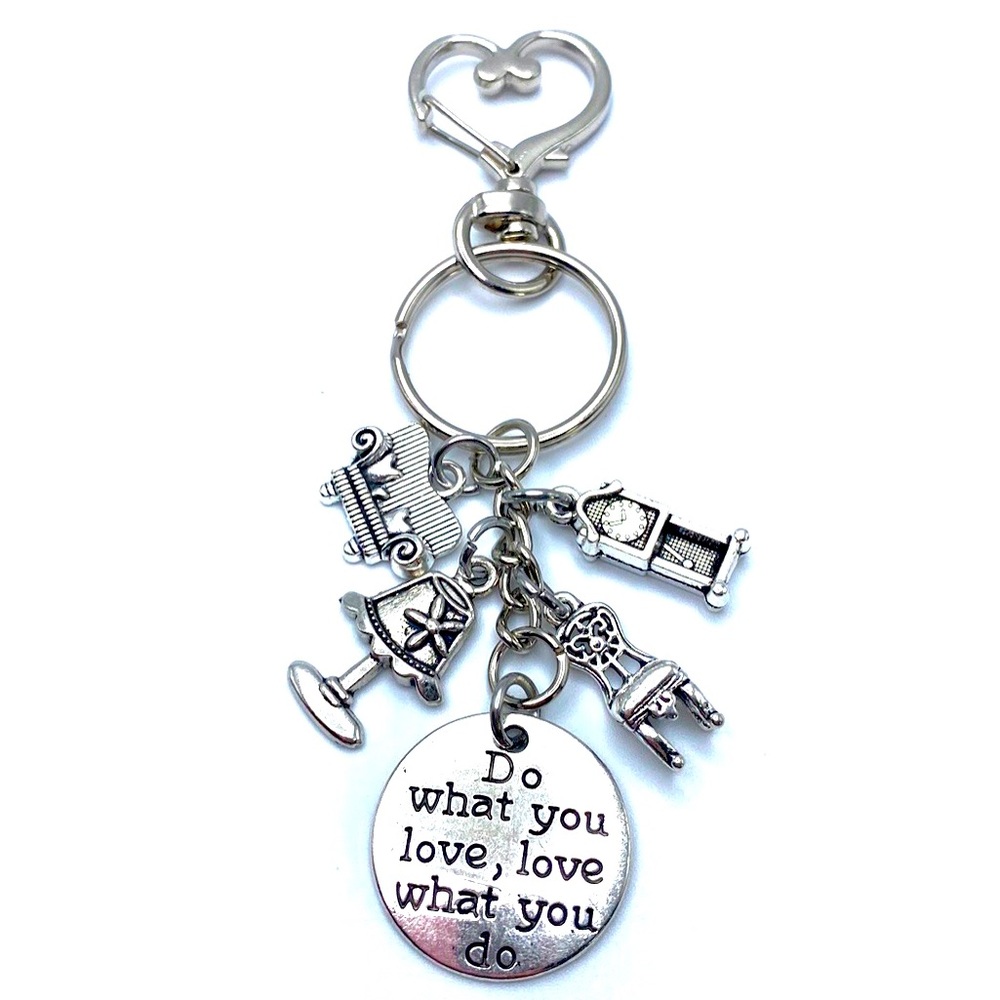 Interior Designer Keychain Bag Charm Do What You Love…